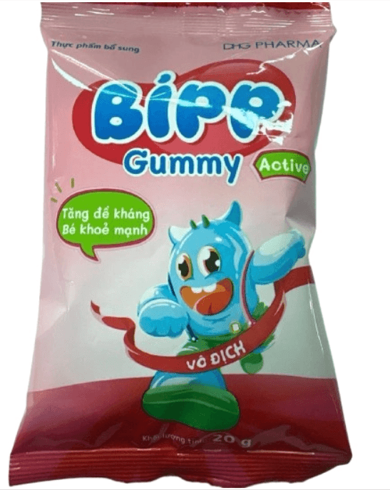 Bipp Gummy Active dây/80 t/2400