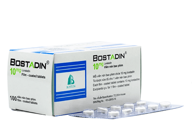 Bostadin ( Hộp 10 vỉ x 10 viên)