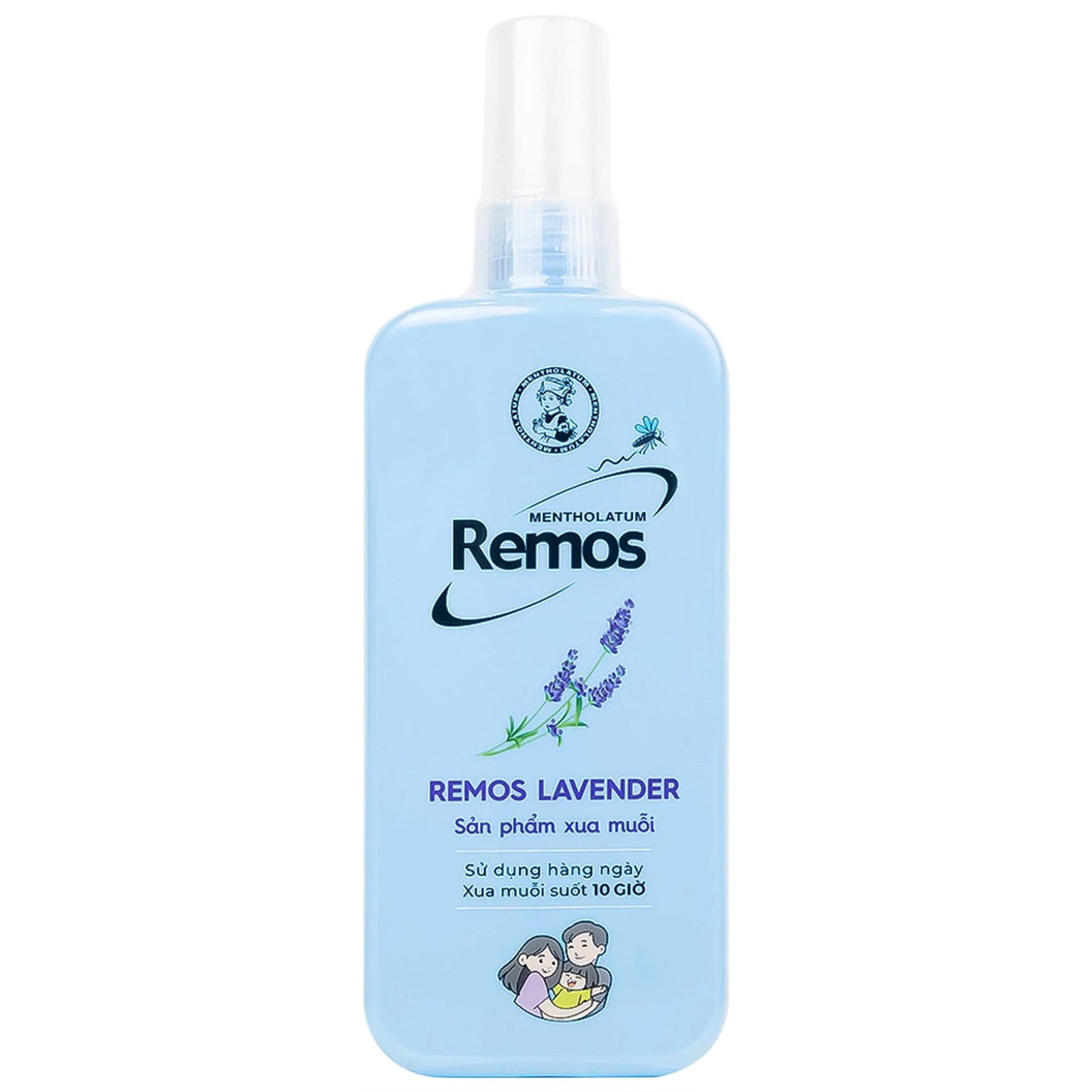 SAN PHAM XUA MUOI DANG XIT HUONG LAVENDER (REMOS LAVENDER) 150ML