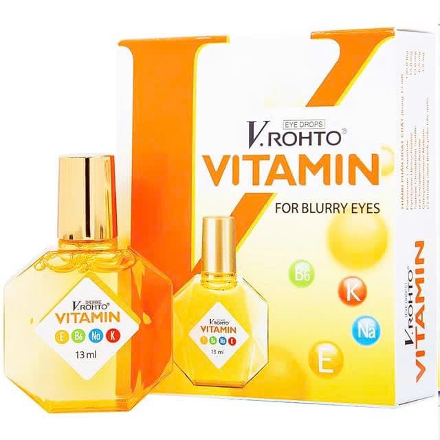 THUOC NHO MAT V.ROHTO VITAMIN 13 ML