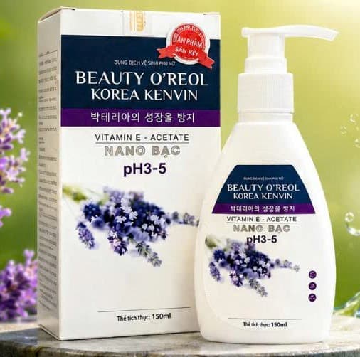 DUNG DỊCH VỆ SINH PHỤ NỮ BEAUTY O'REOL KOREA KENVIN 150ml