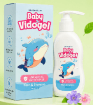 Sữa Tắm Gội 2 in 1 Vidogel