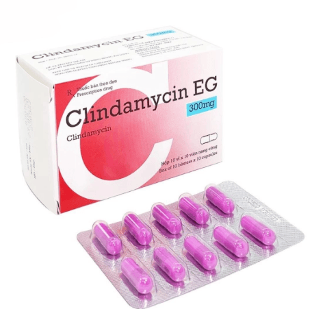 Clindamycin EG 300mg Số lô: 160325 Hạn dùng: 06/03/2028