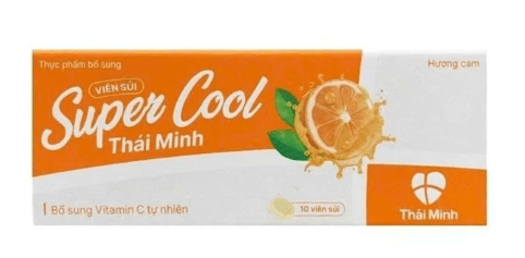Viên sủi Super Cool TM (Hương Cam) 1 tuýp