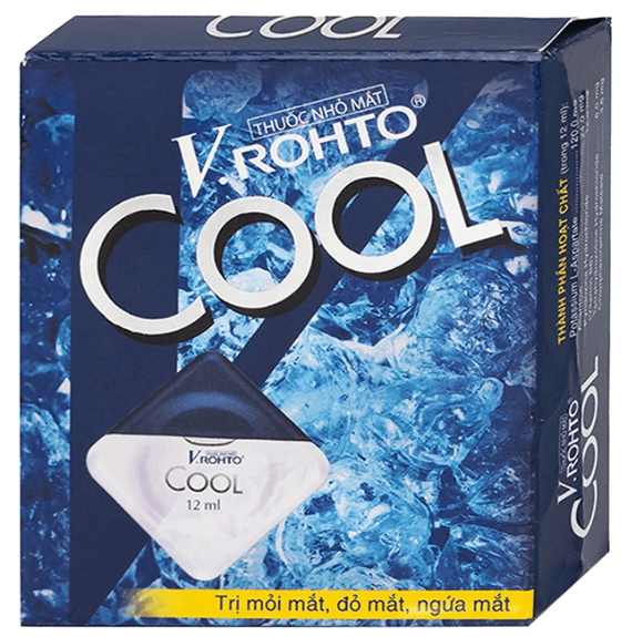 THUOC NHO MAT (V.ROHTO COOL) 12 ML (MAU MOI 2024)