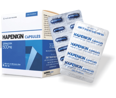 Hapenxin capsules (xanh-tím) v/10 h/100 t/7200