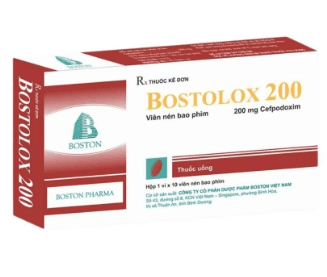 Bostolox 200 (Hộp 1 vỉ x 10 viên)