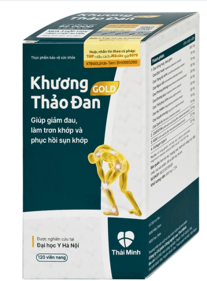 Khương thảo đan Gold hộp 120 viên