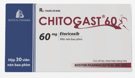 Chitogast 60 (Hộp 3 vỉ x 10 viên)