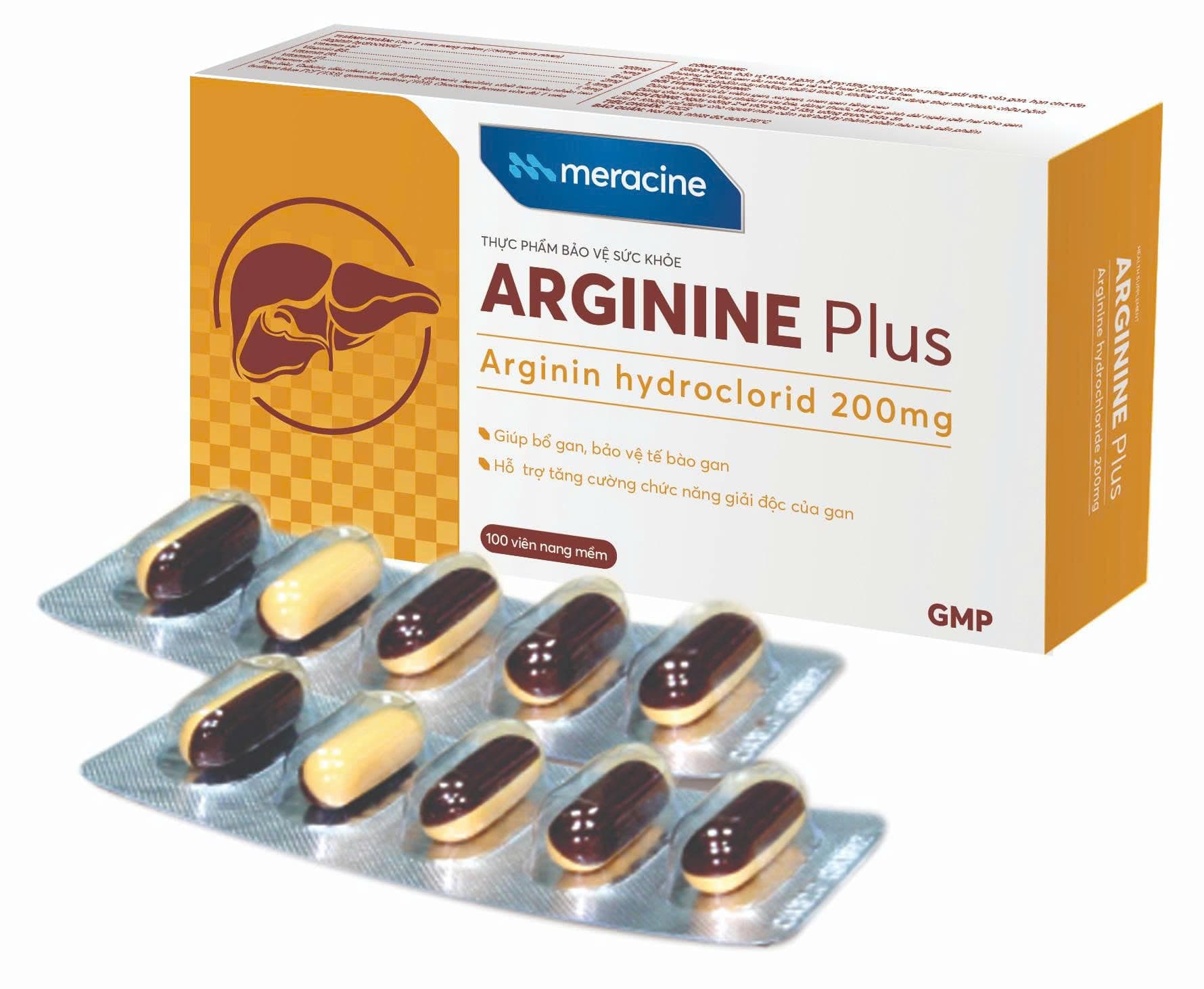 Arginin Plus (12 vỉ x 5 viên)