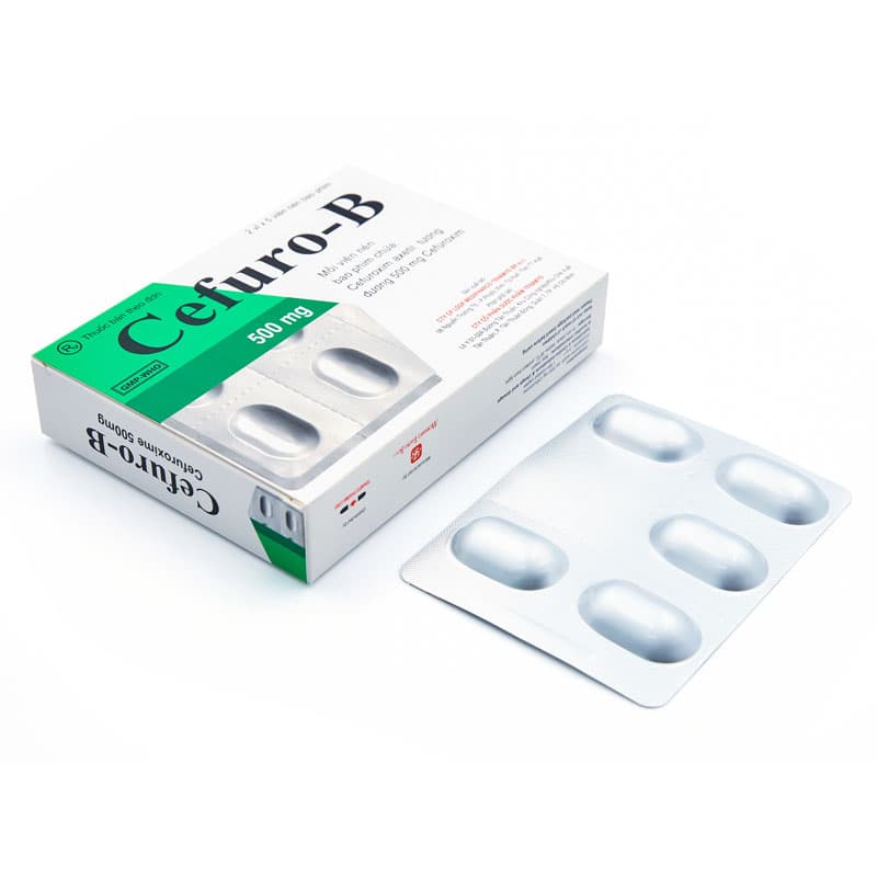 Cefuro-B 500mg medipharco (h/100v) - Q