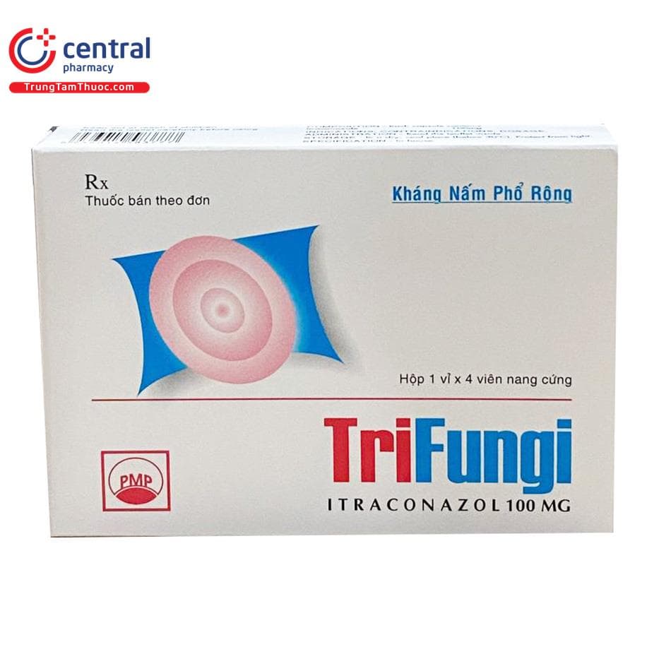 Trifungi itraconazol 100mg pymepharco (h/4v)