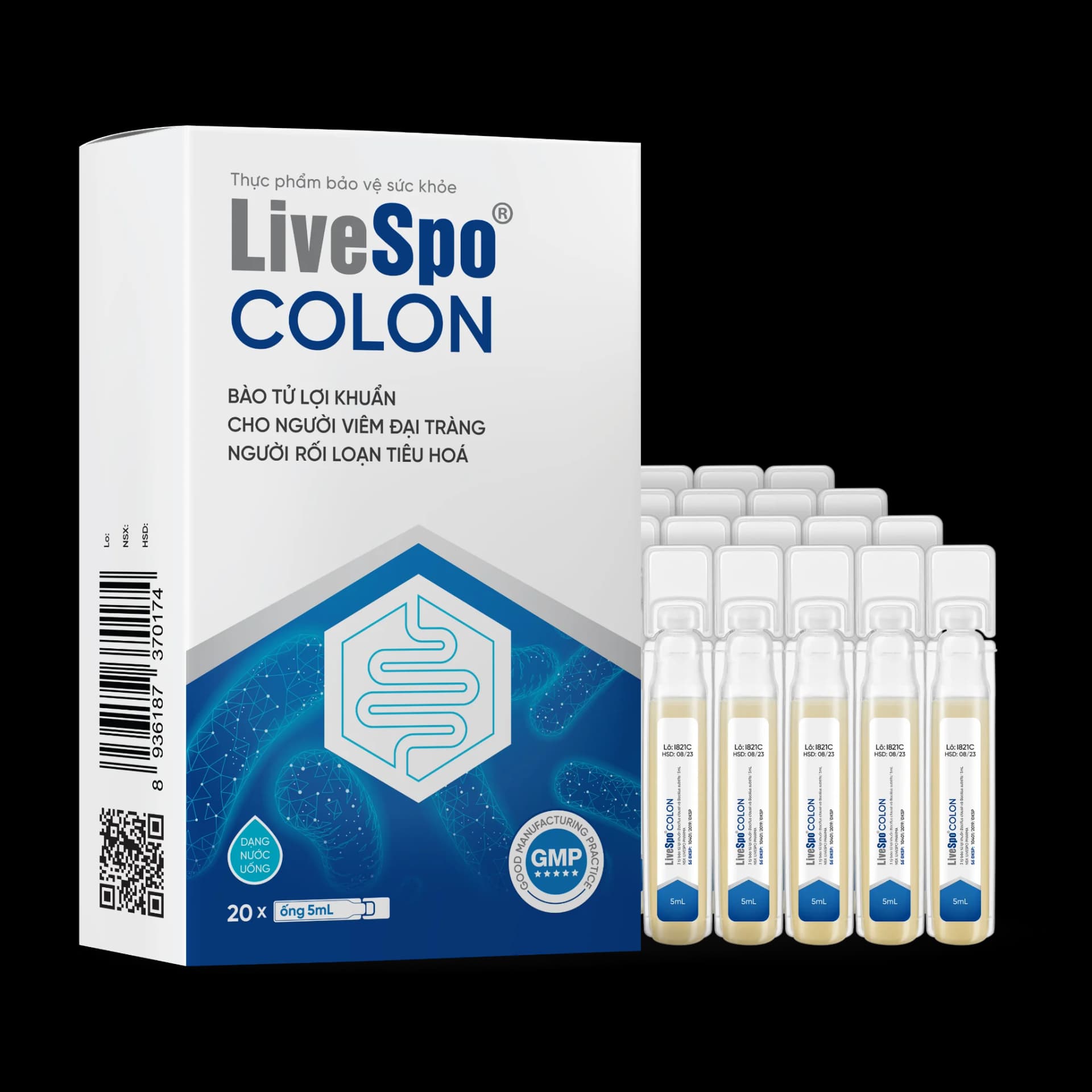 TPBVSK LiveSpo COLON - Bào Tử Lợi Khuẩn Cho Người Viêm Đại Tràng, Người Rối Loạn Tiêu Hoà