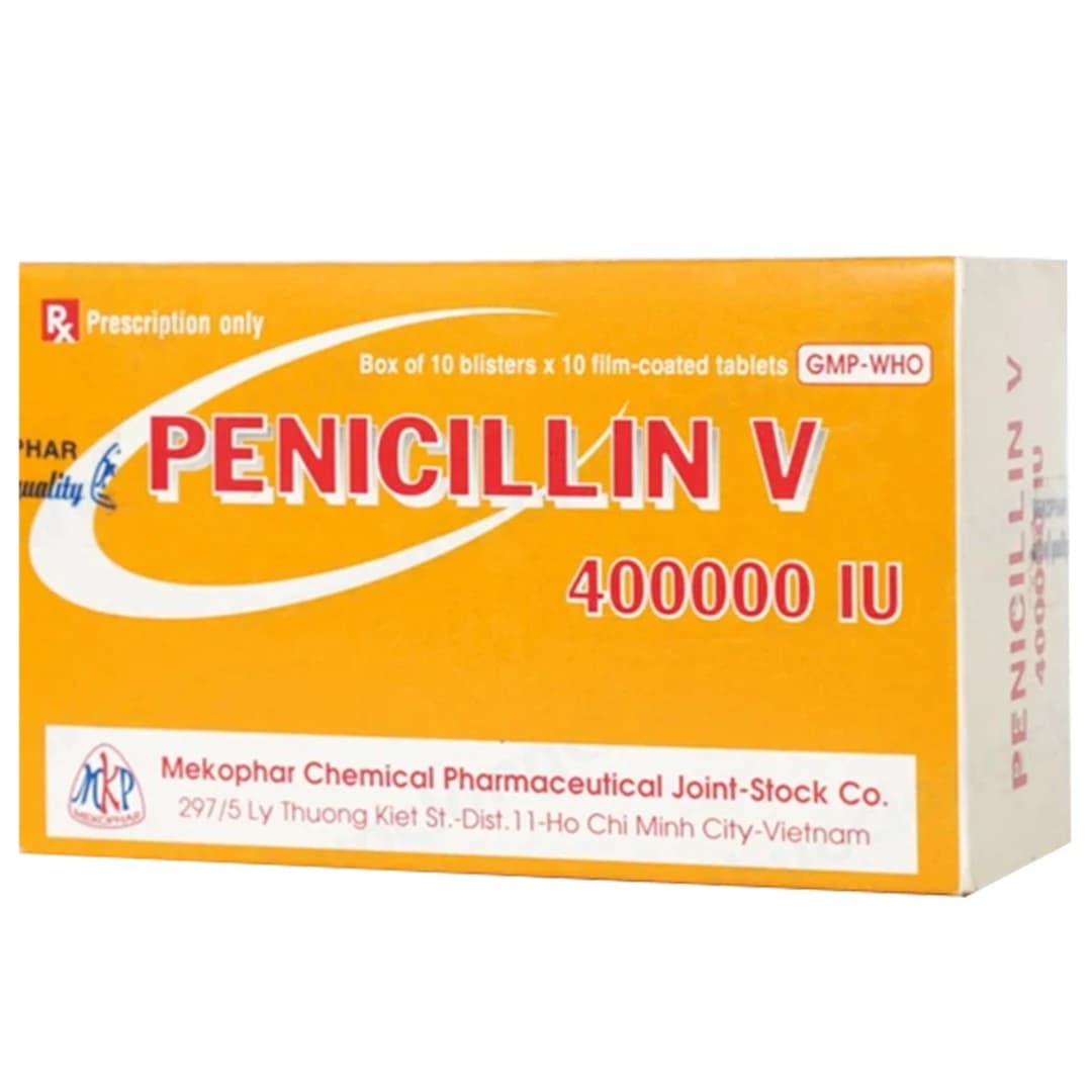 Penicillin V 400000IU MKP (h/600v)
