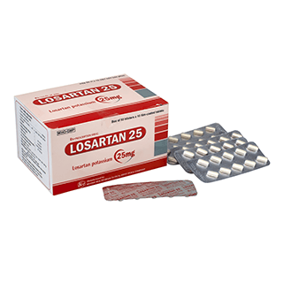 Losartan 25mg Khapharco ( h/100v)
