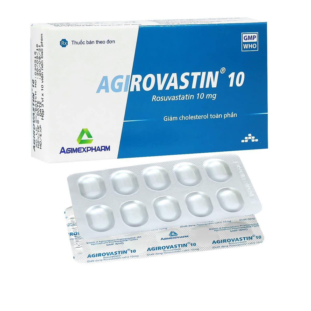 Agirovastin 10mg agimexpharm (h/60v)