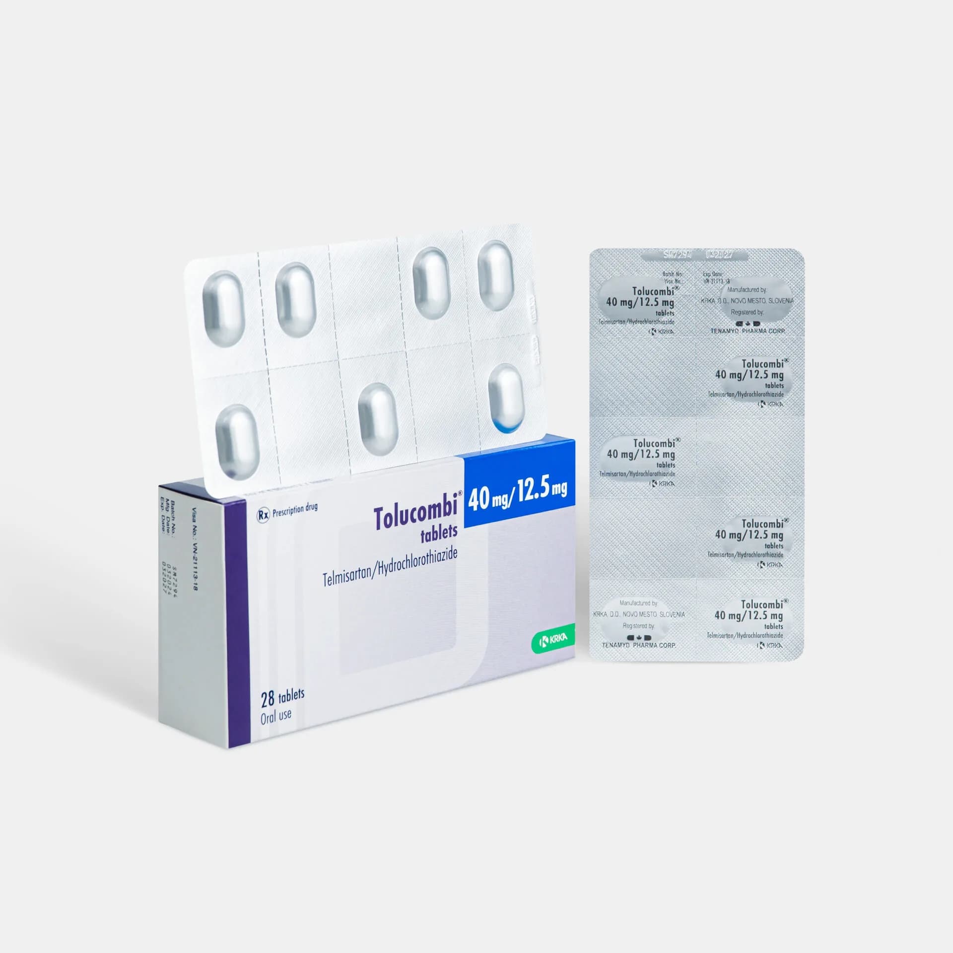 Tolucombi 40mg/12.5mg KRKA (h/28v)