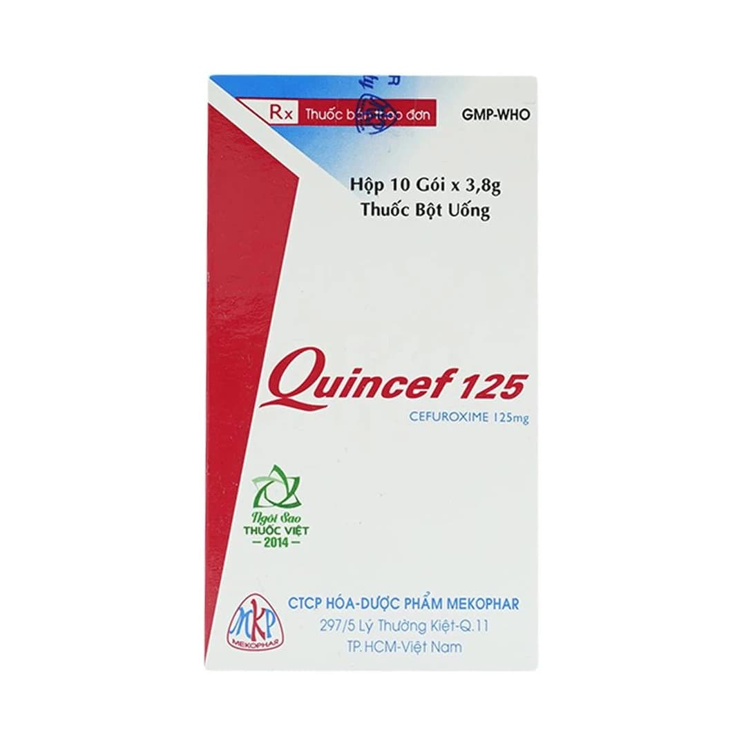 Quincef 125 MKP (h/10g/3.8gr)