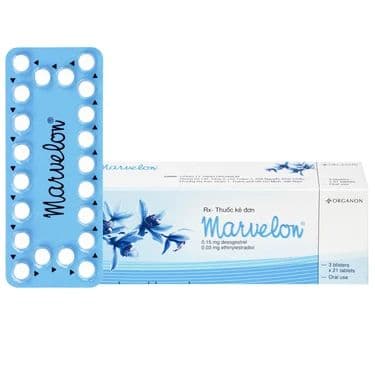 Thuốc tránh thai Marvelon Organon (h/63v)