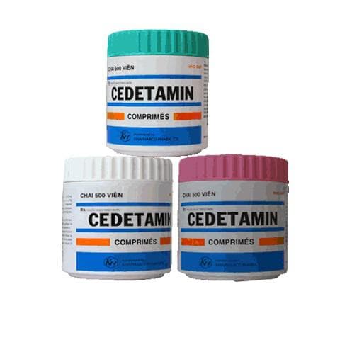 Betamethasone + Dexclorpheniramine Maleate 0.25mg/2mg khapharco (c/500v)