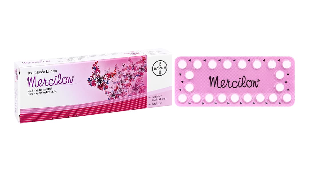 Thuốc tránh thai Mercilon Organon (h/21v)