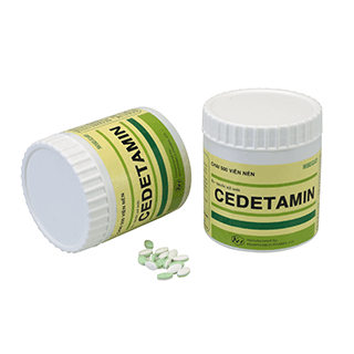 Cedetamin trắng xanh oval khapharco (c/500v)