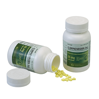 Clorpheniramin 4mg chai khapharco (c/1000v) - Q