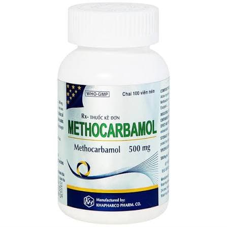 Methocarbamol 500mg khapharco (c/1000v)