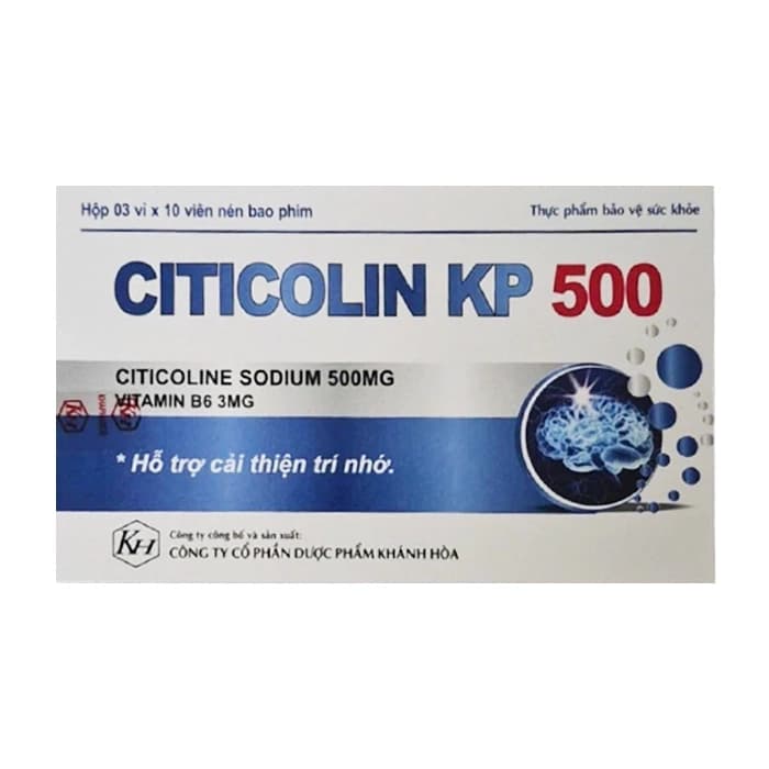Citicolin KP 500 khapharco (h/30v) - Q - TPCN