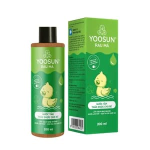 Nước tắm thảo dược cho bé Yoosun Rau Má