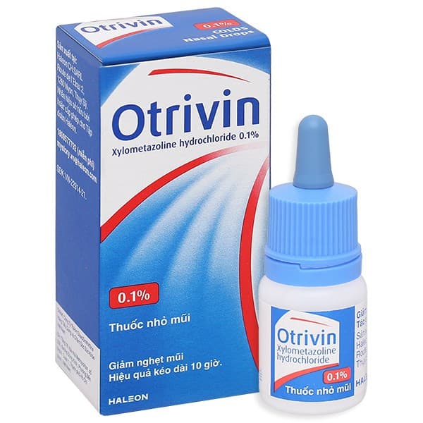 Otrivin 0.1% (Dung dịch nhỏ mũi)