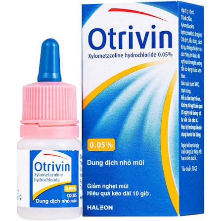 Otrivin 0.05% (Dung dịch nhỏ mũi cho trẻ em)
