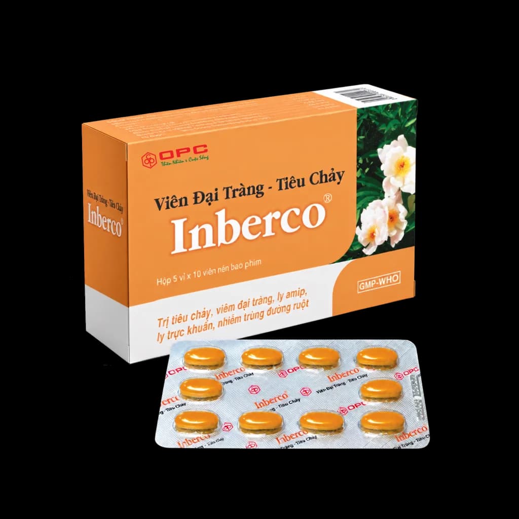 Viên đại tràng – tiêu chảy Inberco® Dược Phẩm OPC