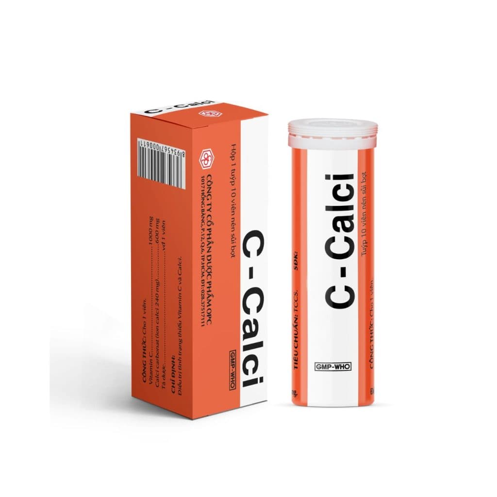 Thuốc viên sủi C-Calci OPC